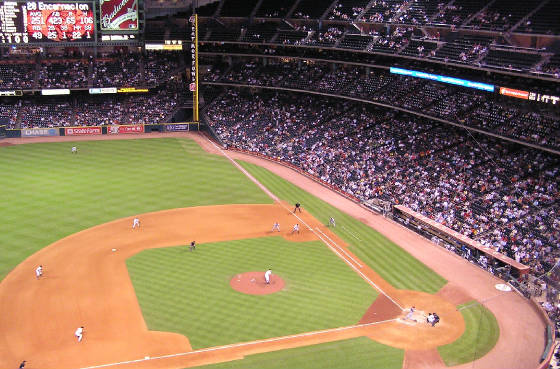 The view from the 3rd base side- Minute Maid