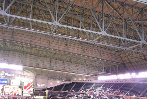 Looking around Minute Maid - 2 - the roof