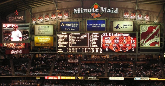 astros scoreboard